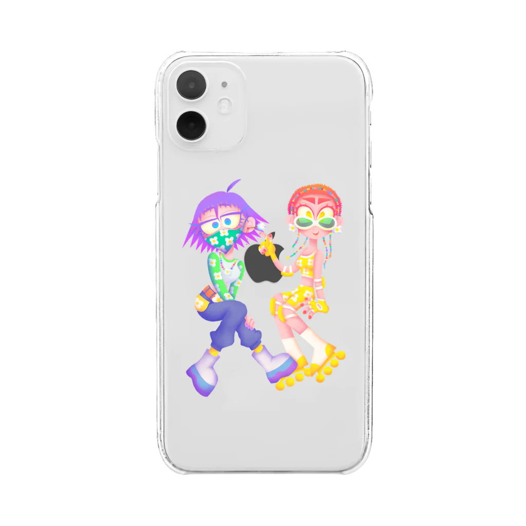 ルームちゃんのナオン2 Clear Smartphone Case