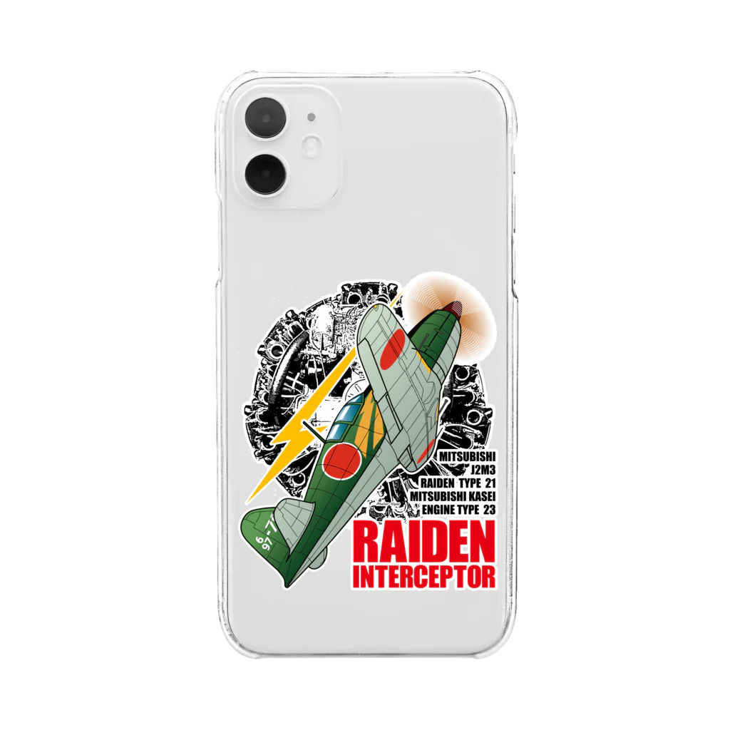 Atelier NyaoのRAIDEN INTERCEPTOR Clear Smartphone Case