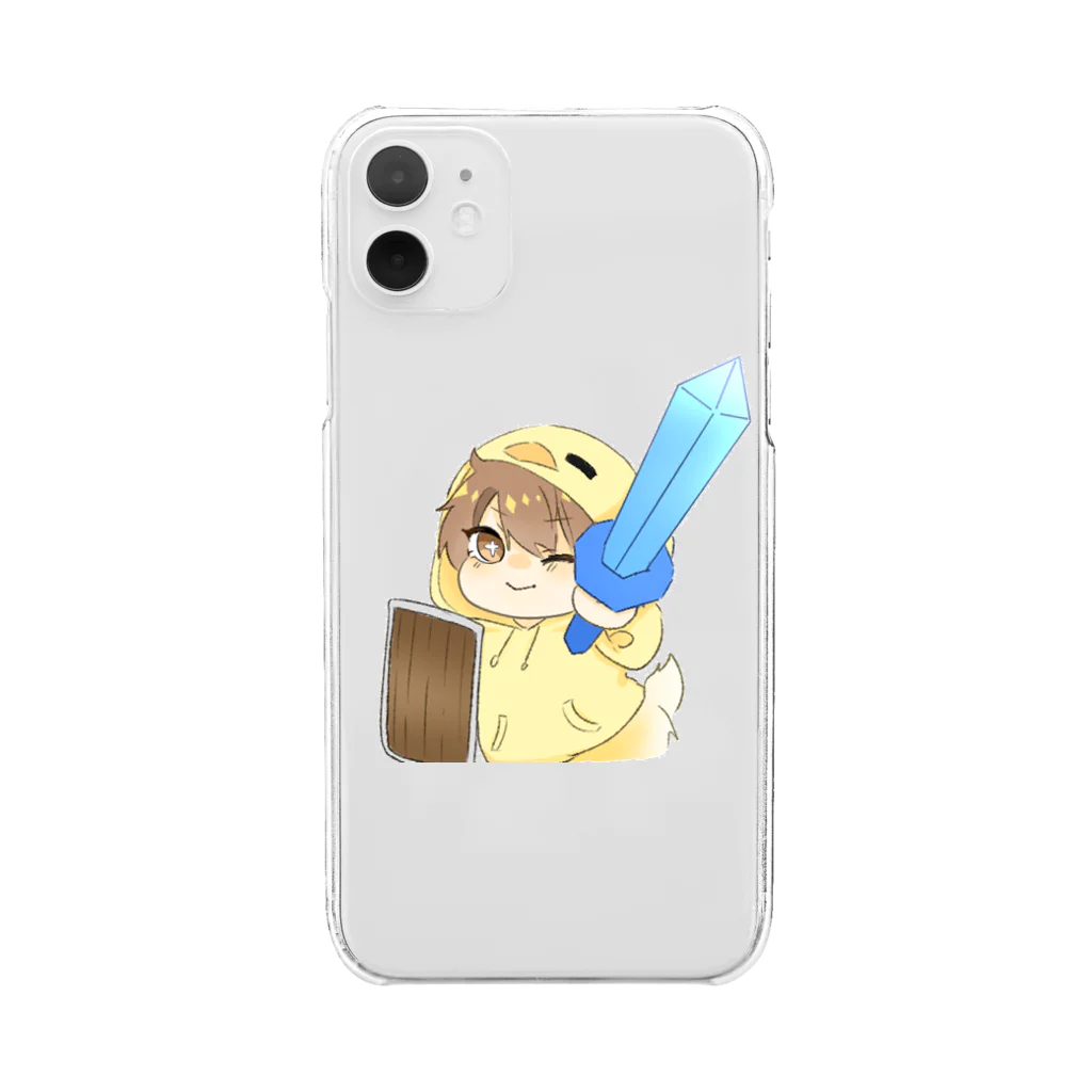 Republic Shopのひよこ豆 Clear Smartphone Case