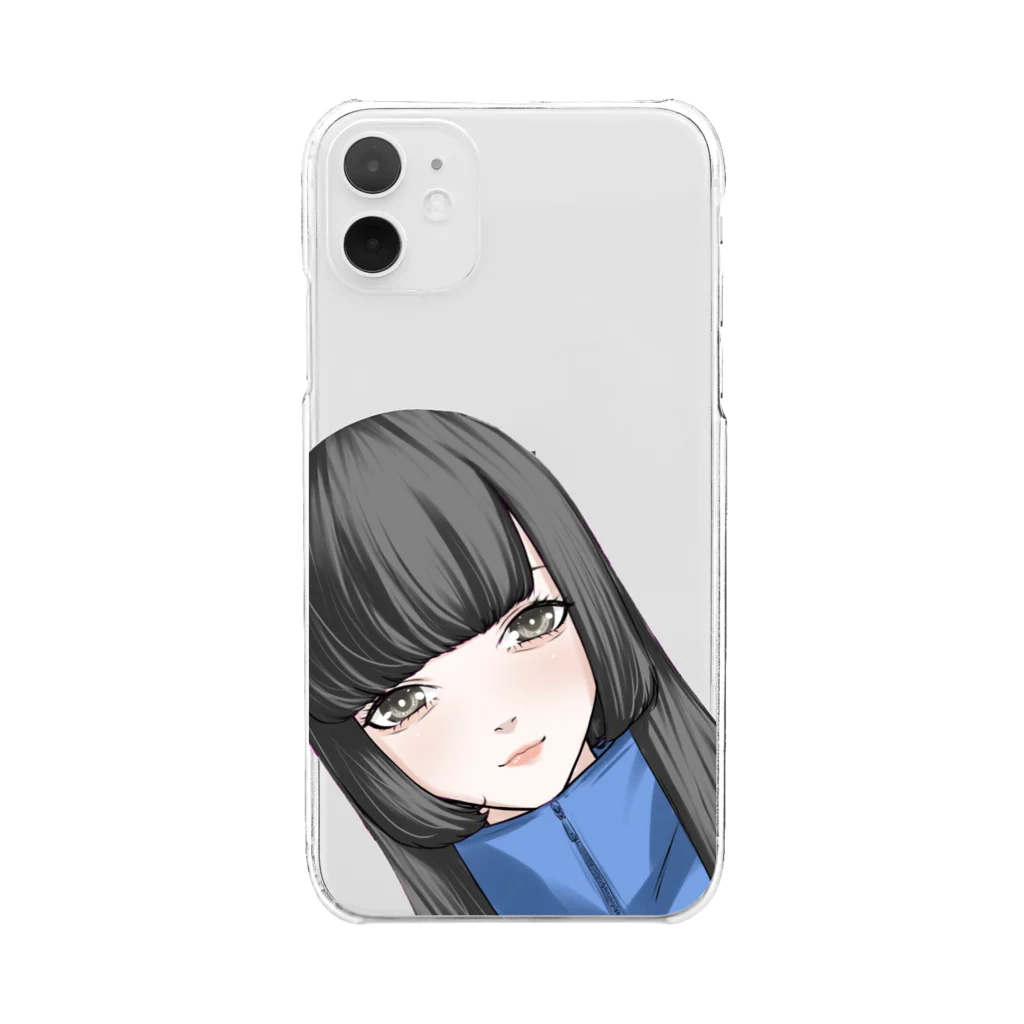 しのみやのしの生誕 Clear Smartphone Case