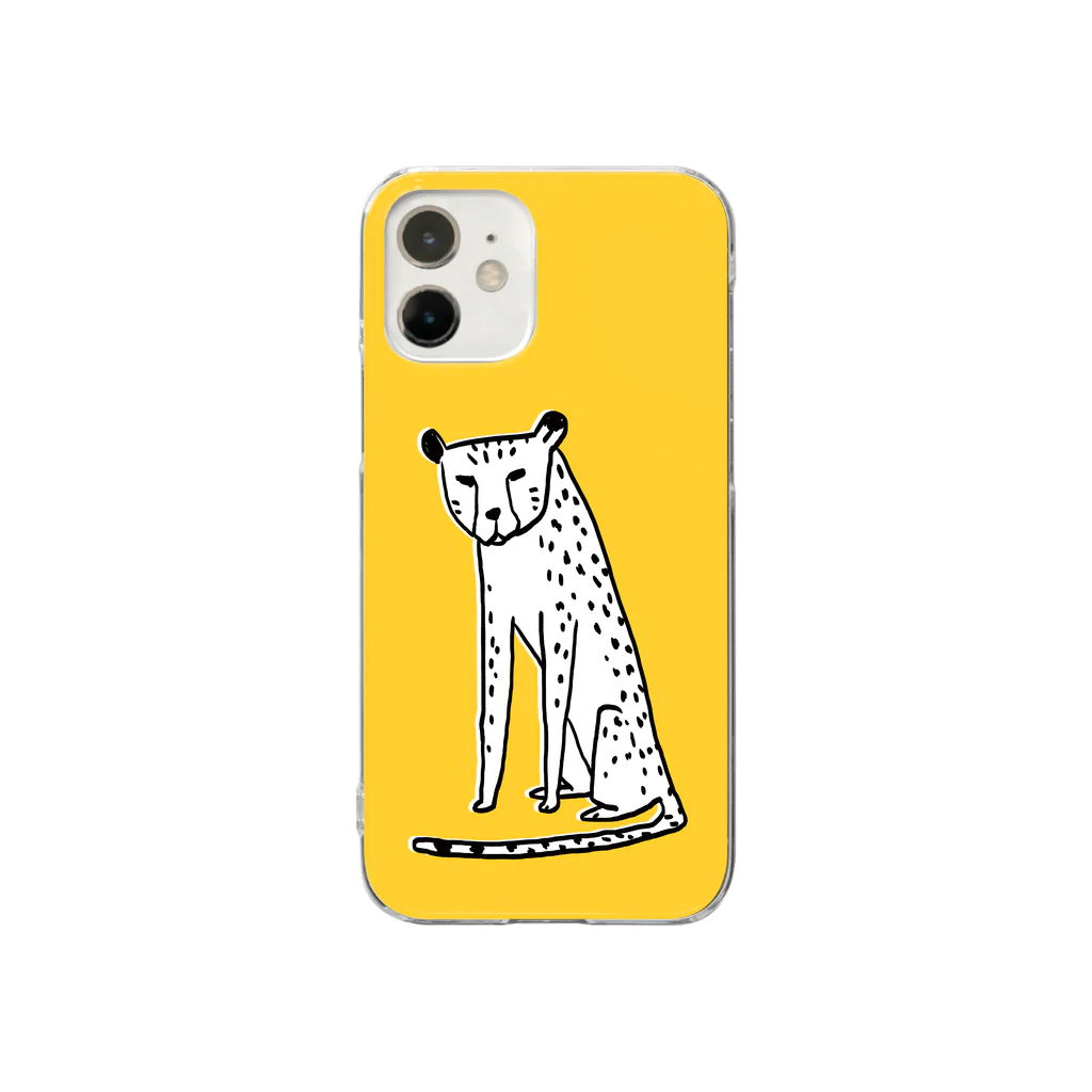 こめ屋のチーターちゃん Clear Smartphone Case