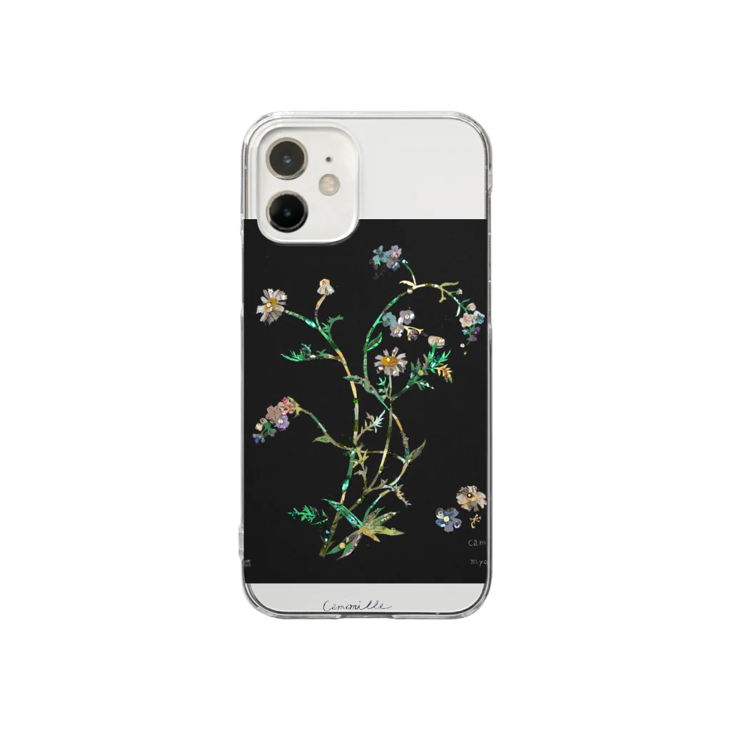 YOKO HASEGAWA　のカモミール　 Clear Smartphone Case