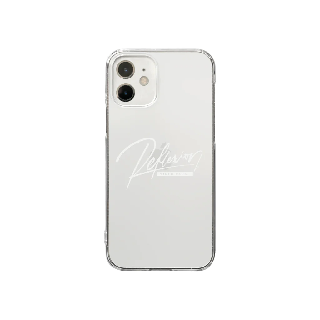 grat craftのREFLEXION videopark (white) Clear Smartphone Case