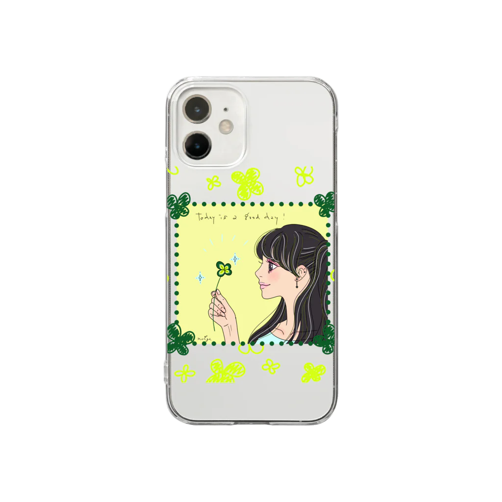 Ｍ✧Ｌｏｖｅｌｏ（エム・ラヴロ）の今日はいい日だ♪ Clear Smartphone Case