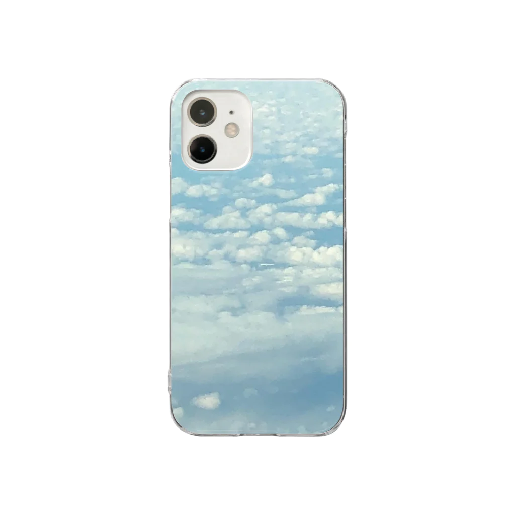 リトルスノーの空 Clear Smartphone Case