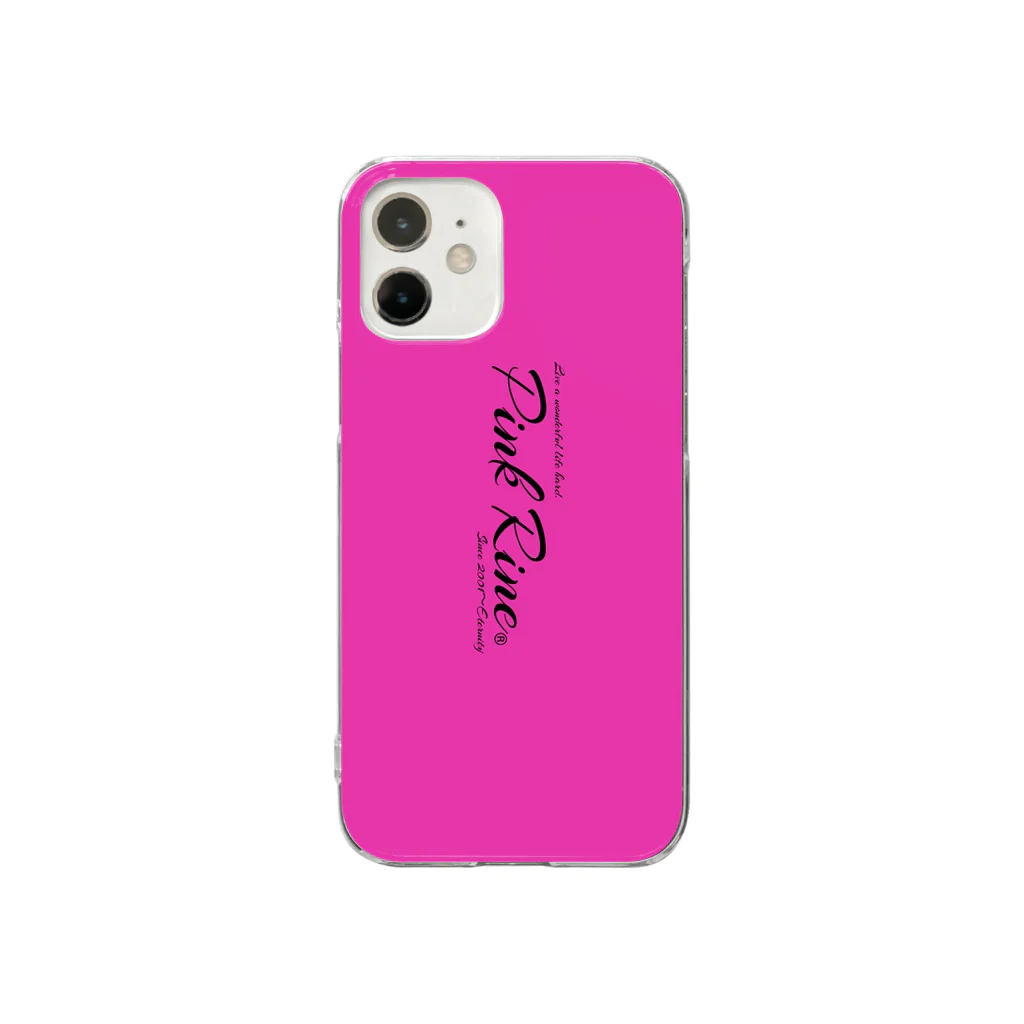 【Pink Rine】の【Pink Rine】オリジナル iPhoneケース☆ Clear Smartphone Case