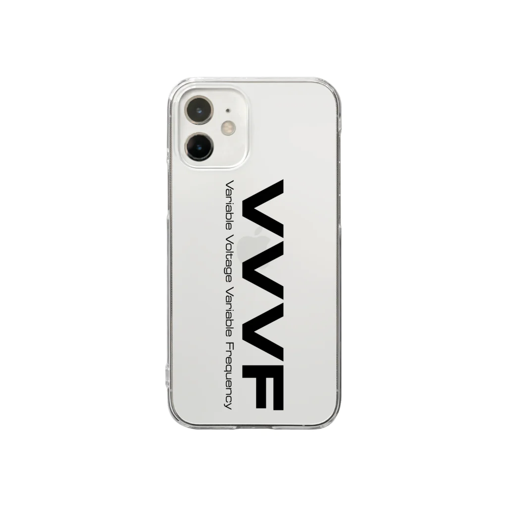 急行天北の鉄道 VVVF クリアiPhoneケース（11系列以降） Clear Smartphone Case