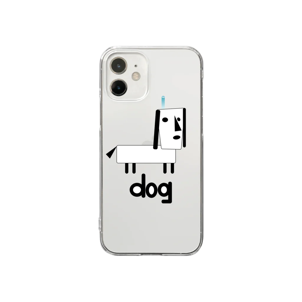 JIYUJIKANのdog Clear Smartphone Case