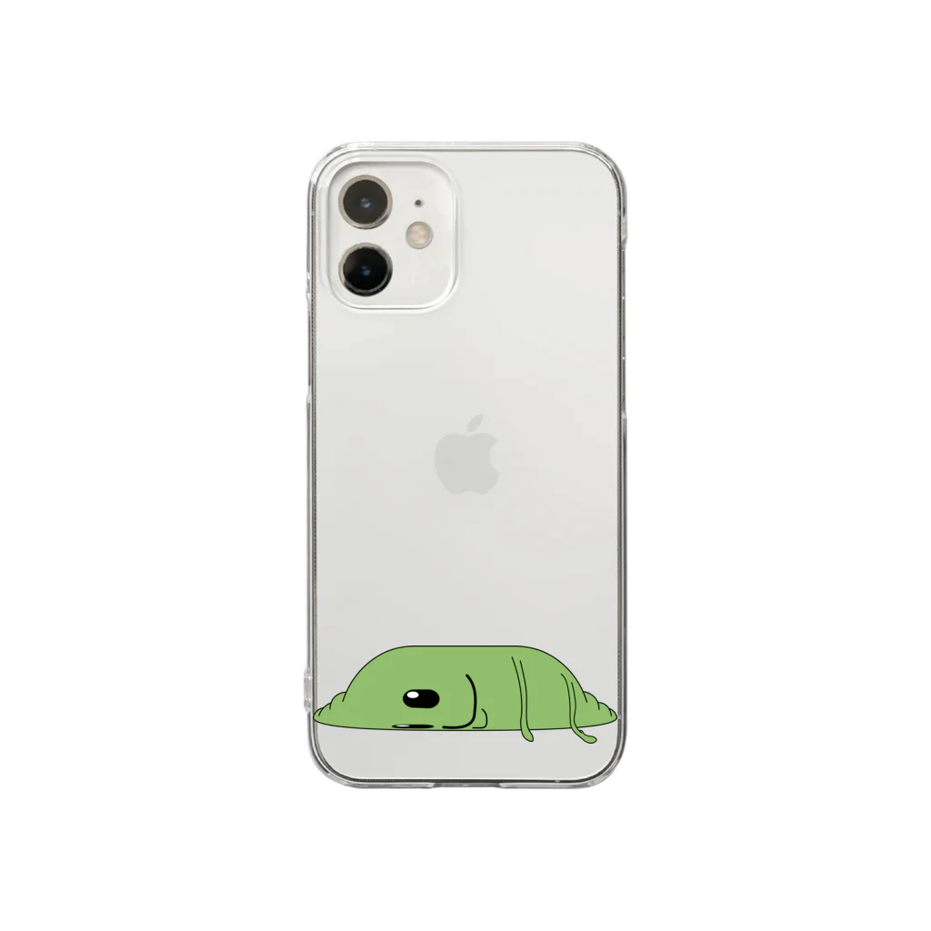 OCTOPUS_shopの名前なし_ライトグリーン Clear Smartphone Case