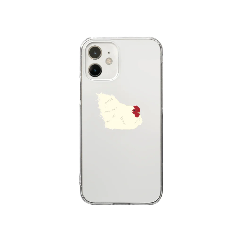 たむこ屋のにわとりのこーちゃん Clear Smartphone Case