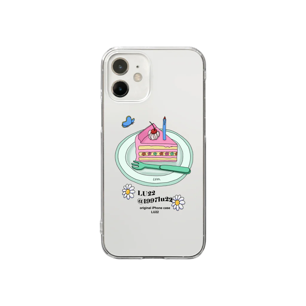 1997lu22 shopのiPhone case A クリアスマホケース