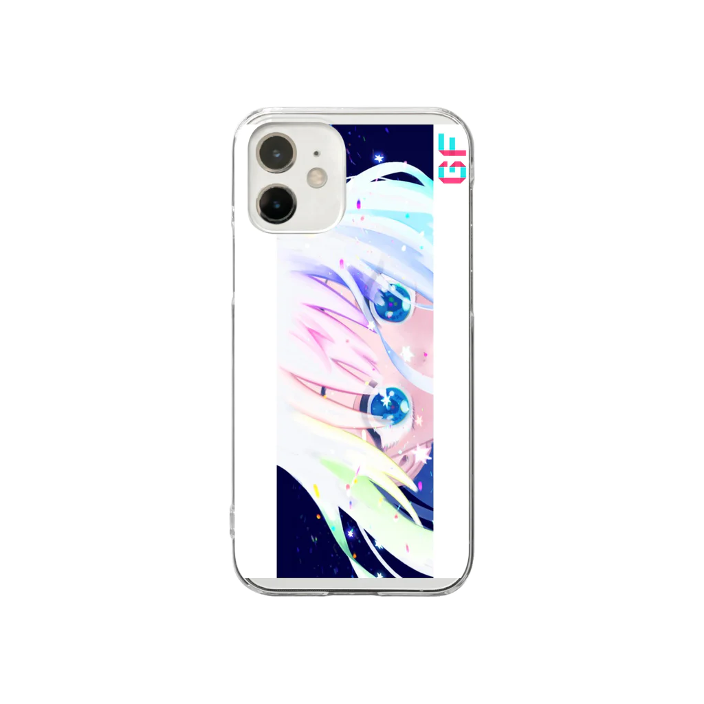 KIRINZ Storeのライバーイラスト/佐藤しの Clear Smartphone Case