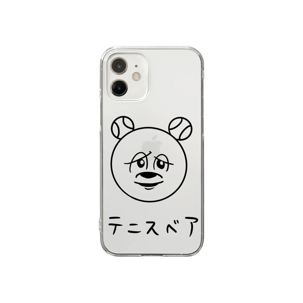 テニスベアのテニスベア Clear Smartphone Case