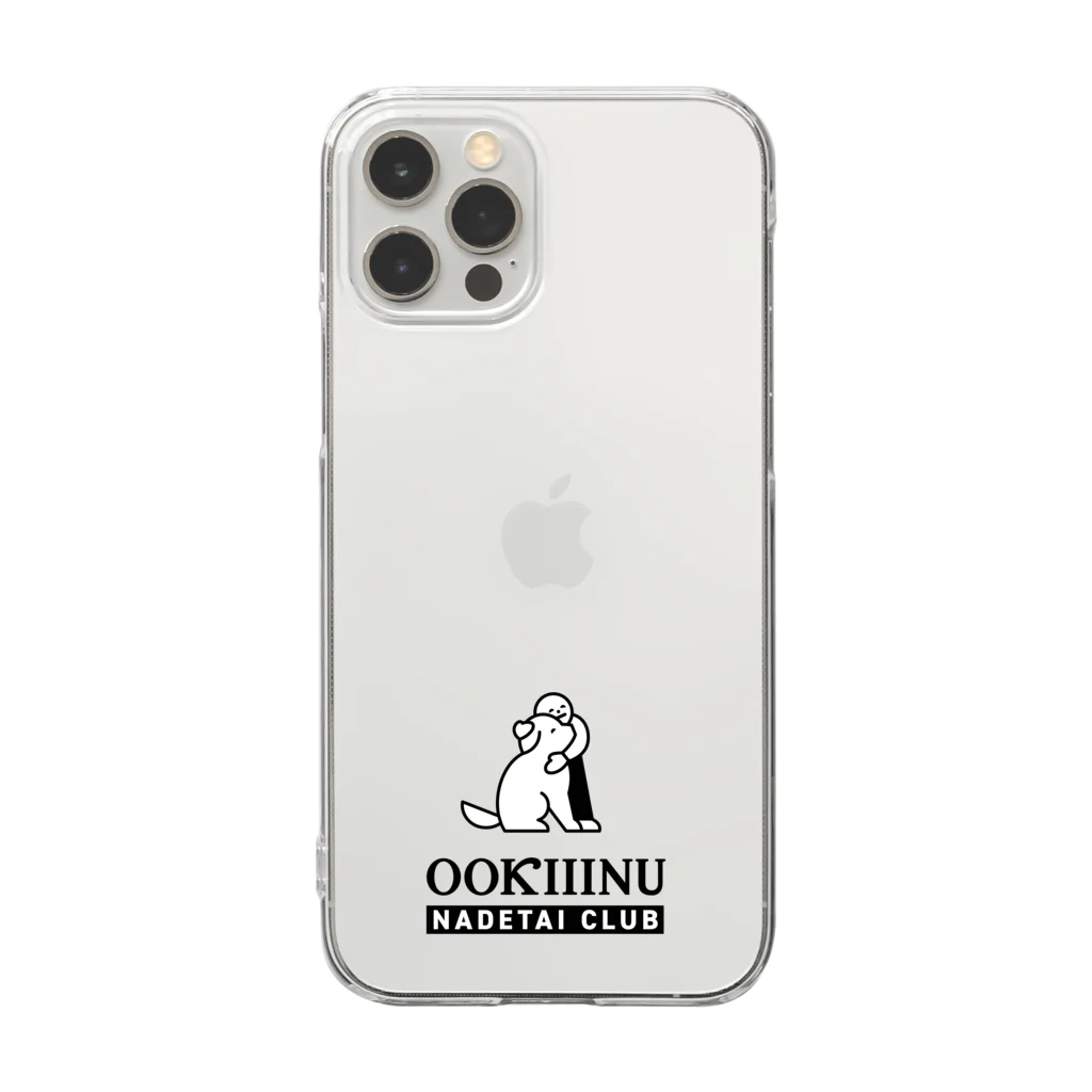 OOKIIINUのOOKIIINU NADETAI CLUB Clear Smartphone Case