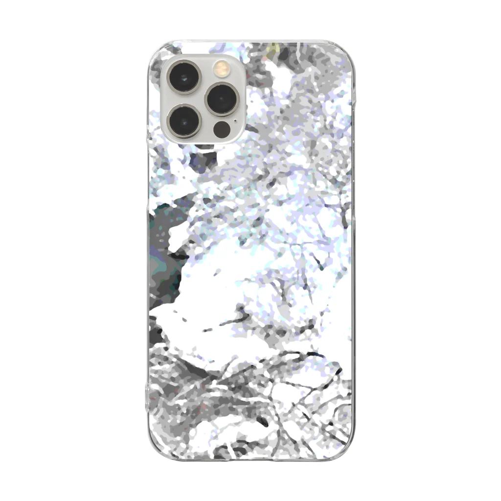 Danke Shoot Coffeeの冬の鳴子峡 Clear Smartphone Case