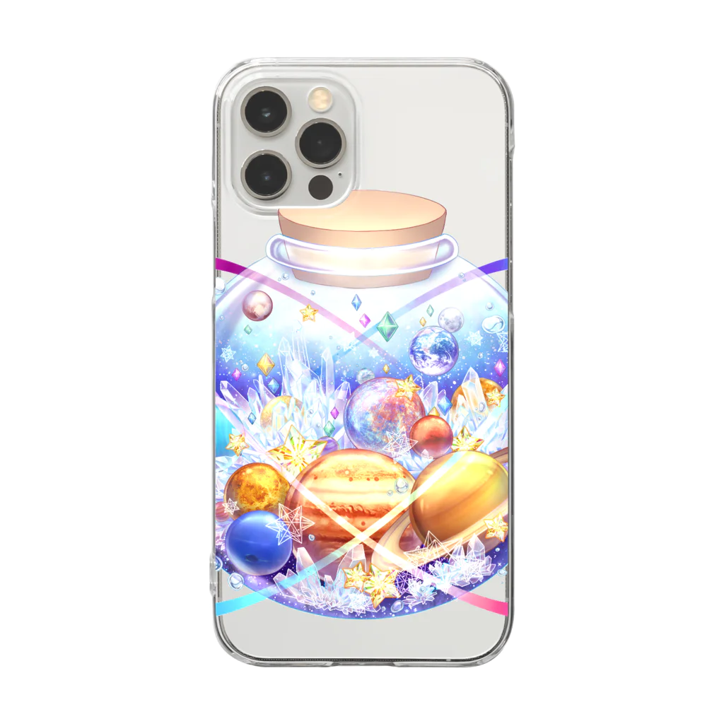 星屑屋魔法雑貨店の惑星のレプリカ Clear Smartphone Case