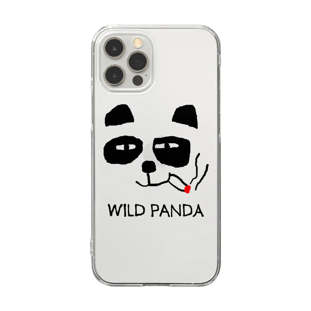 大吉商店のWILD PANDA Clear Smartphone Case