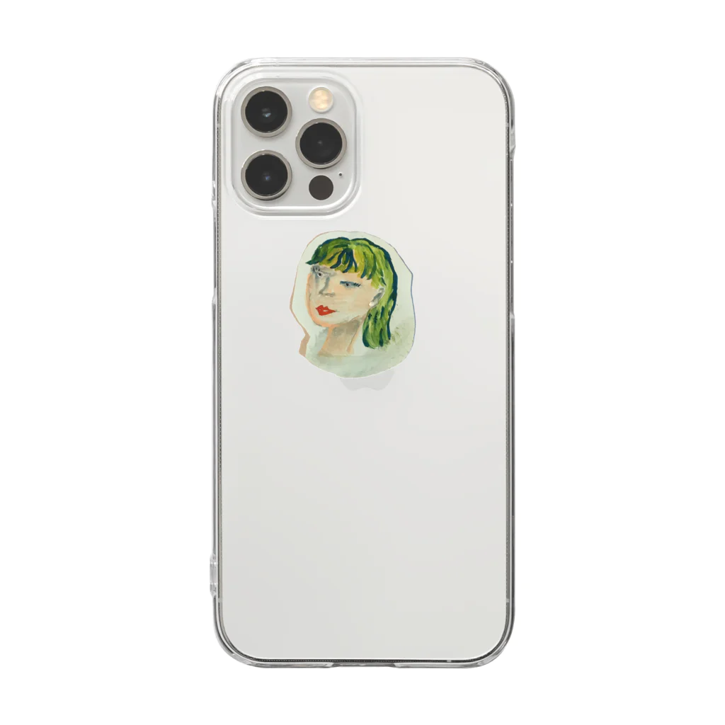 Kurokawasatomiのユズ Clear Smartphone Case