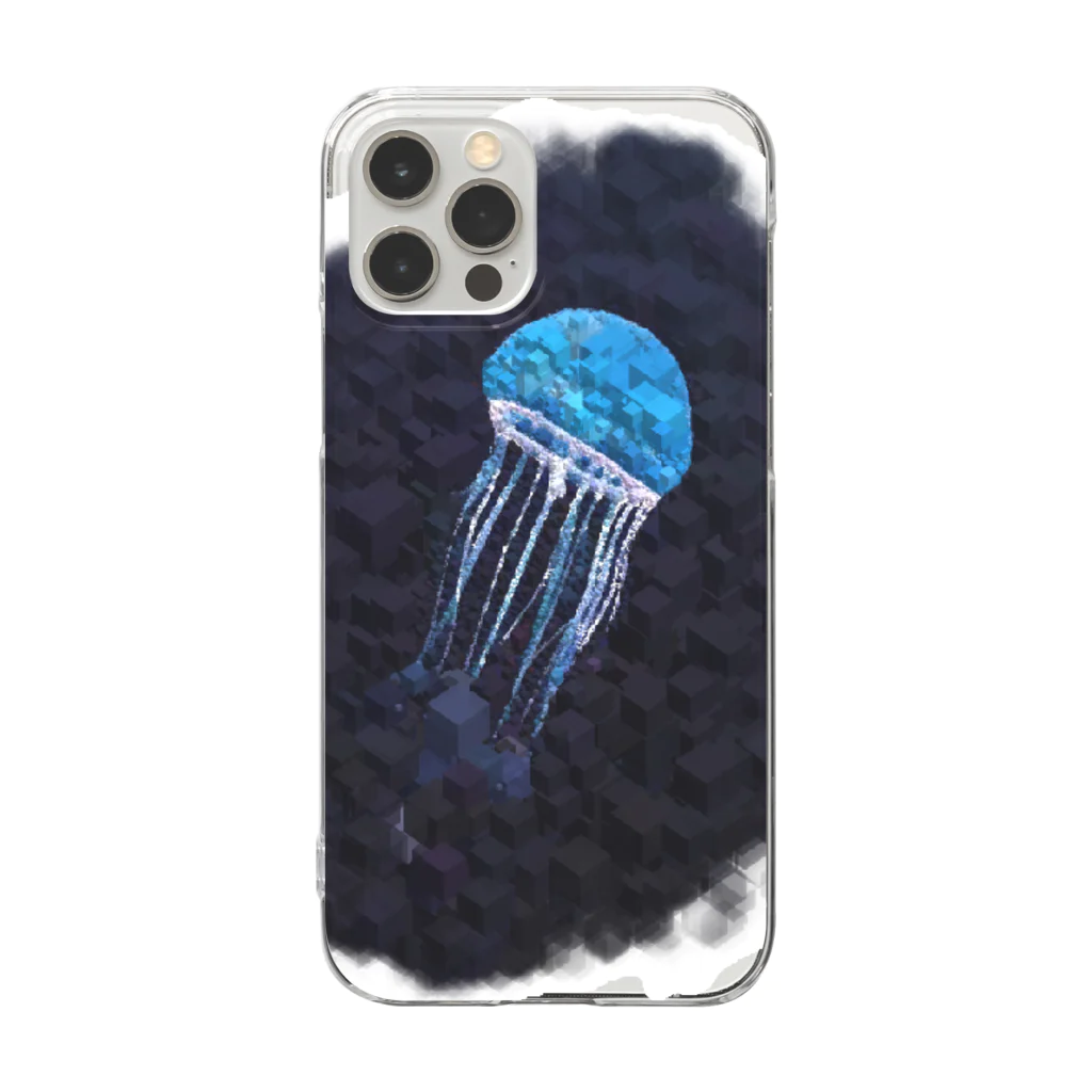 デジタルクラゲのデジタルクラゲ Clear Smartphone Case