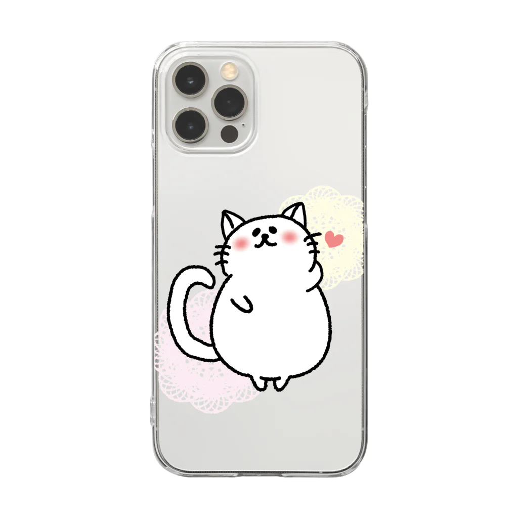 chocochoのおデブ猫太 Clear Smartphone Case