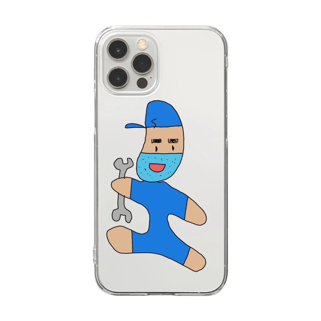 _o_0_0_o_のハイパー整備士すーくん Clear Smartphone Case