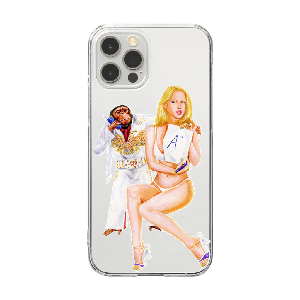 Delirious studioのFRUITPUNCH_＋A_IQ=3 Clear Smartphone Case