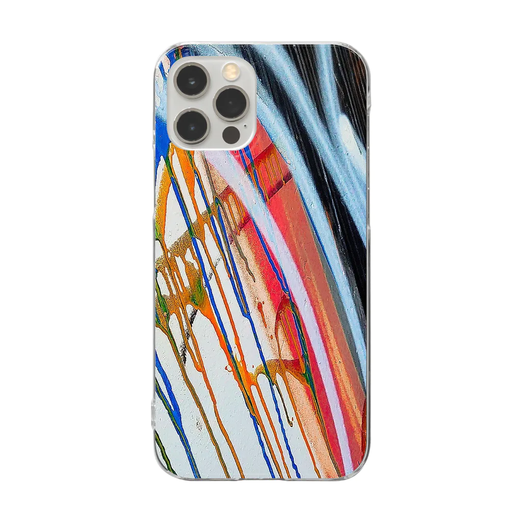 #gvai_nの#Alley wearll graphic art Clear Smartphone Case