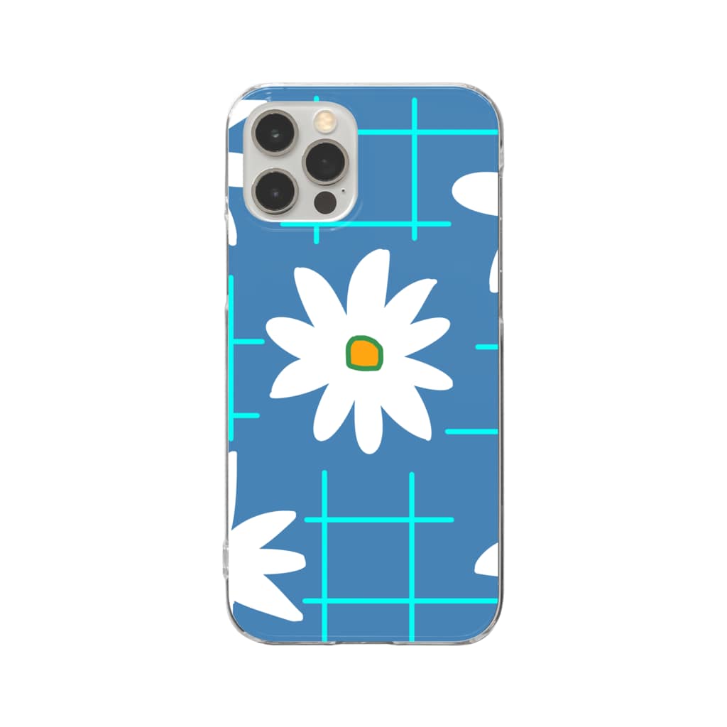 インコアンド　の・ flower・ Clear Smartphone Case