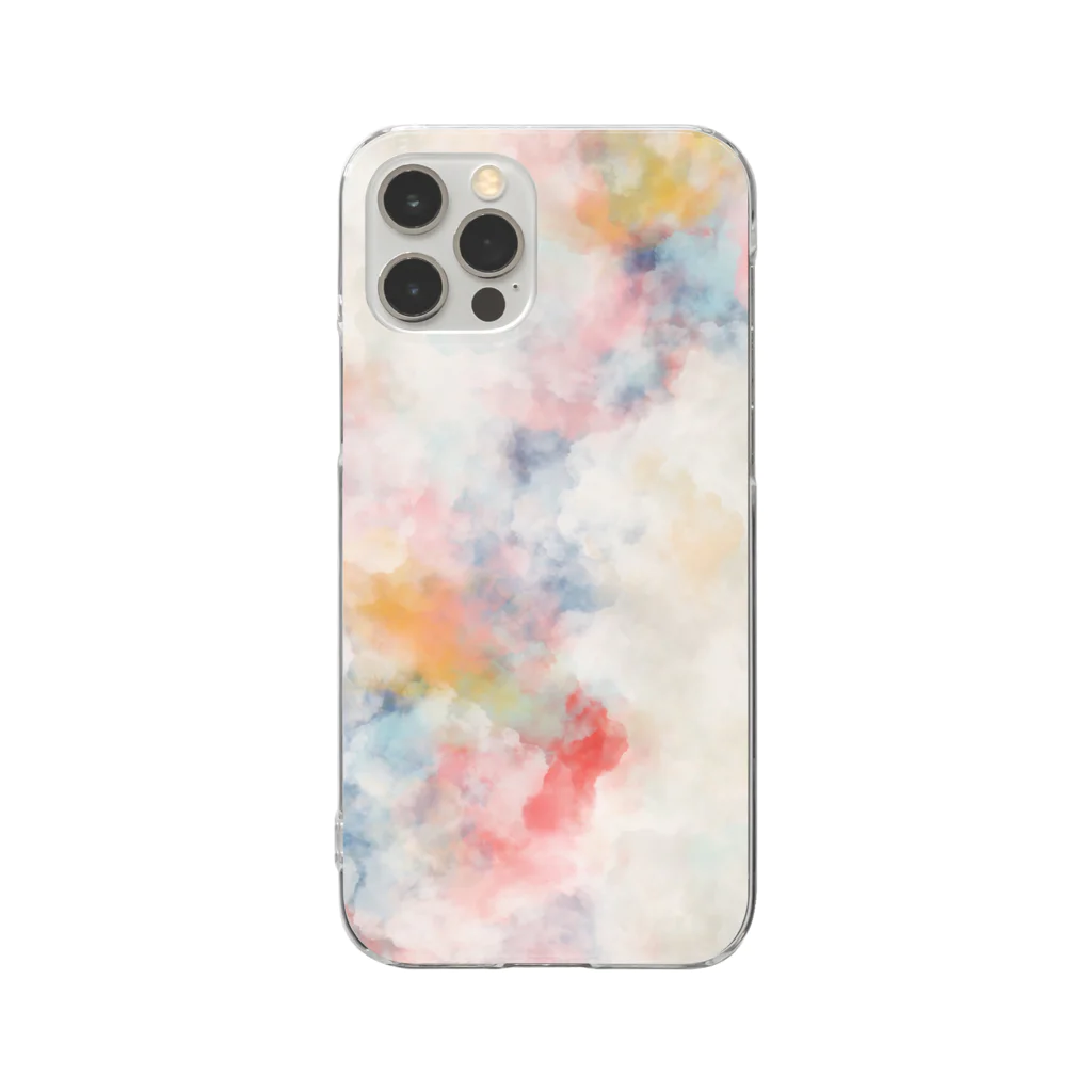 ナンダナンダーのデジタルアート Clear Smartphone Case