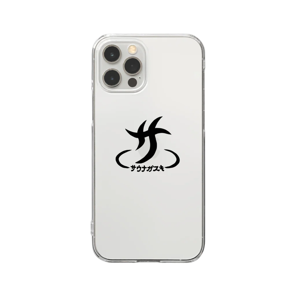 サウナガスキのサウナガスキ Clear Smartphone Case