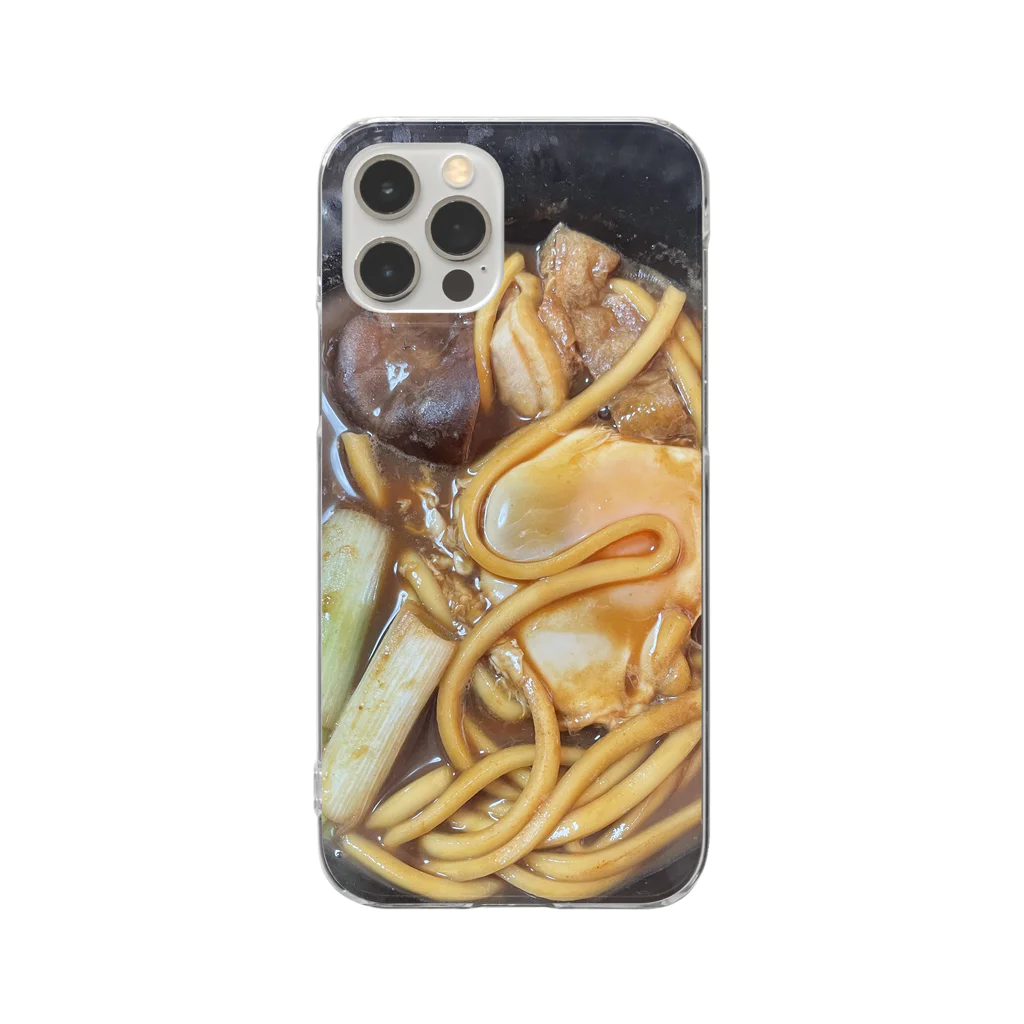 chaxxのうちの味噌煮込み Clear Smartphone Case