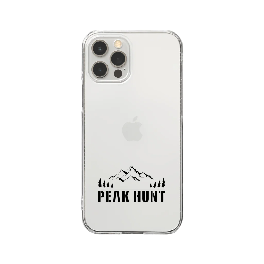 Mt.MoaiのPeak Hunt クリアスマホケース