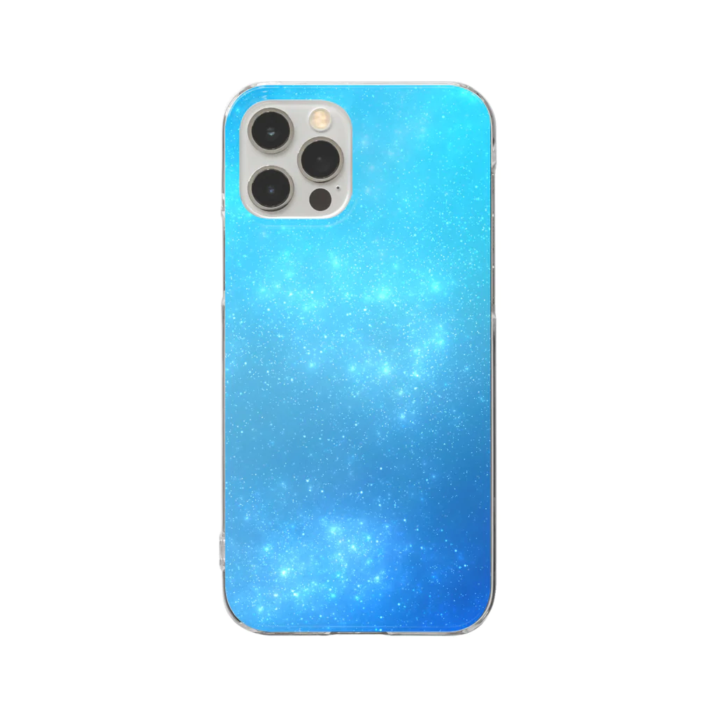 にこ＋の宇宙スマホケース Clear Smartphone Case