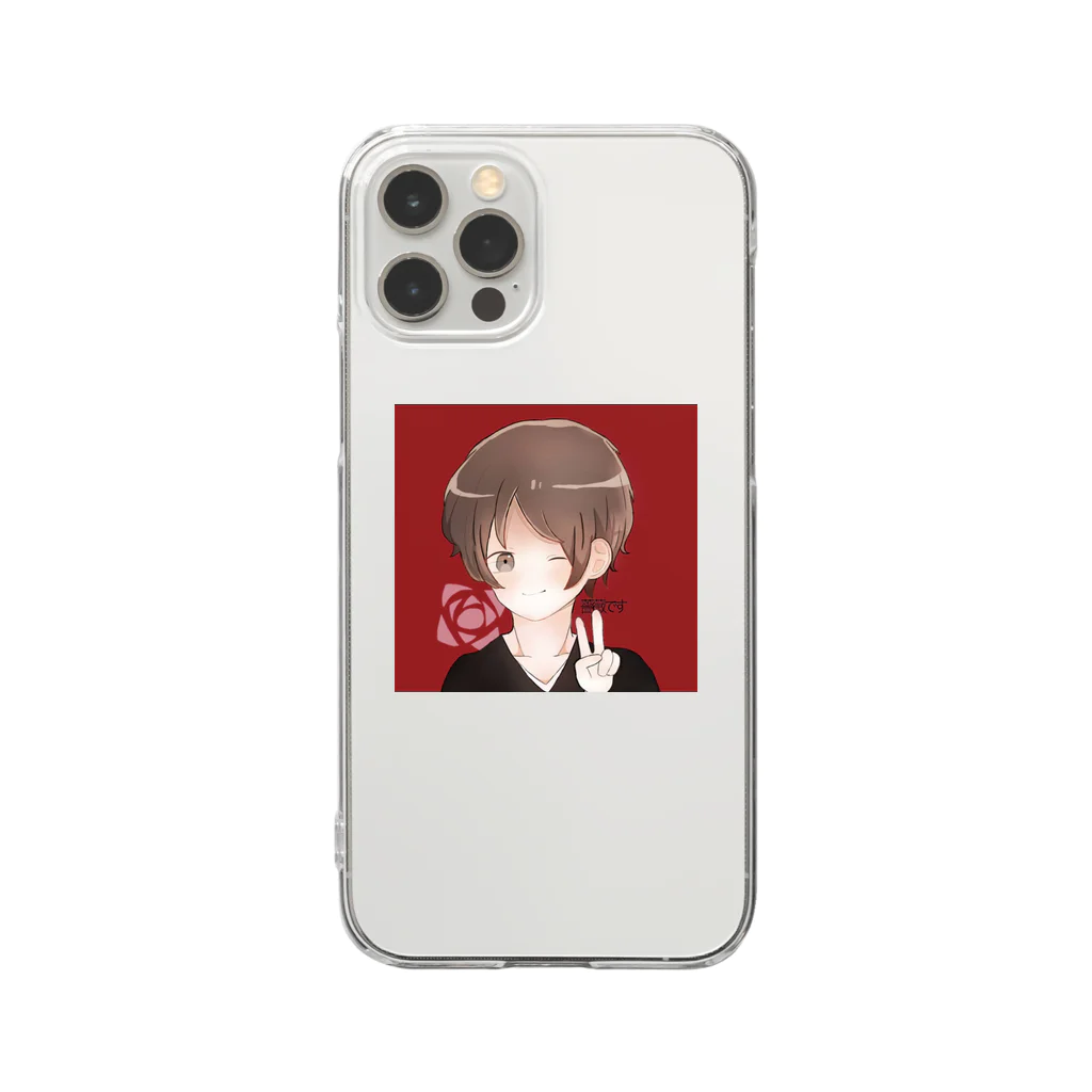 薔薇です🌹の薔薇です🌹 Clear Smartphone Case