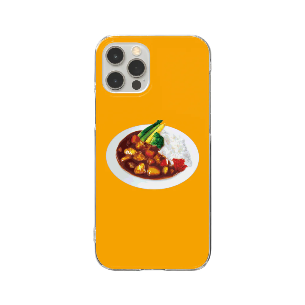 chocochoの大好きカレーライス Clear Smartphone Case