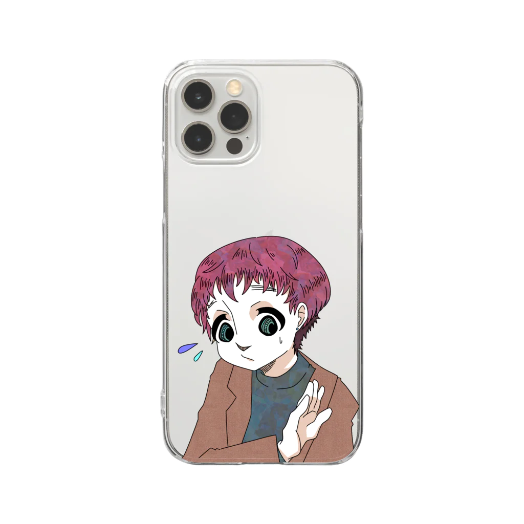 YUSHINのゆうしん工房-44 Clear Smartphone Case