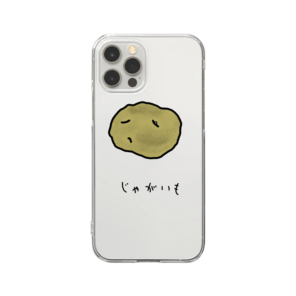 脂身通信Ｚのじゃがいも♪2103 Clear Smartphone Case