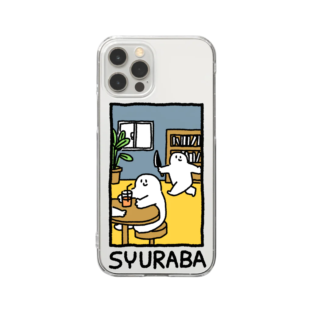 みぞぐちともやのSYURABA Clear Smartphone Case