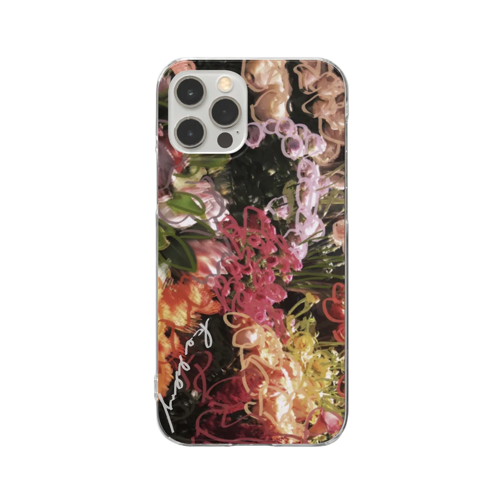 kellyのflowers Clear Smartphone Case