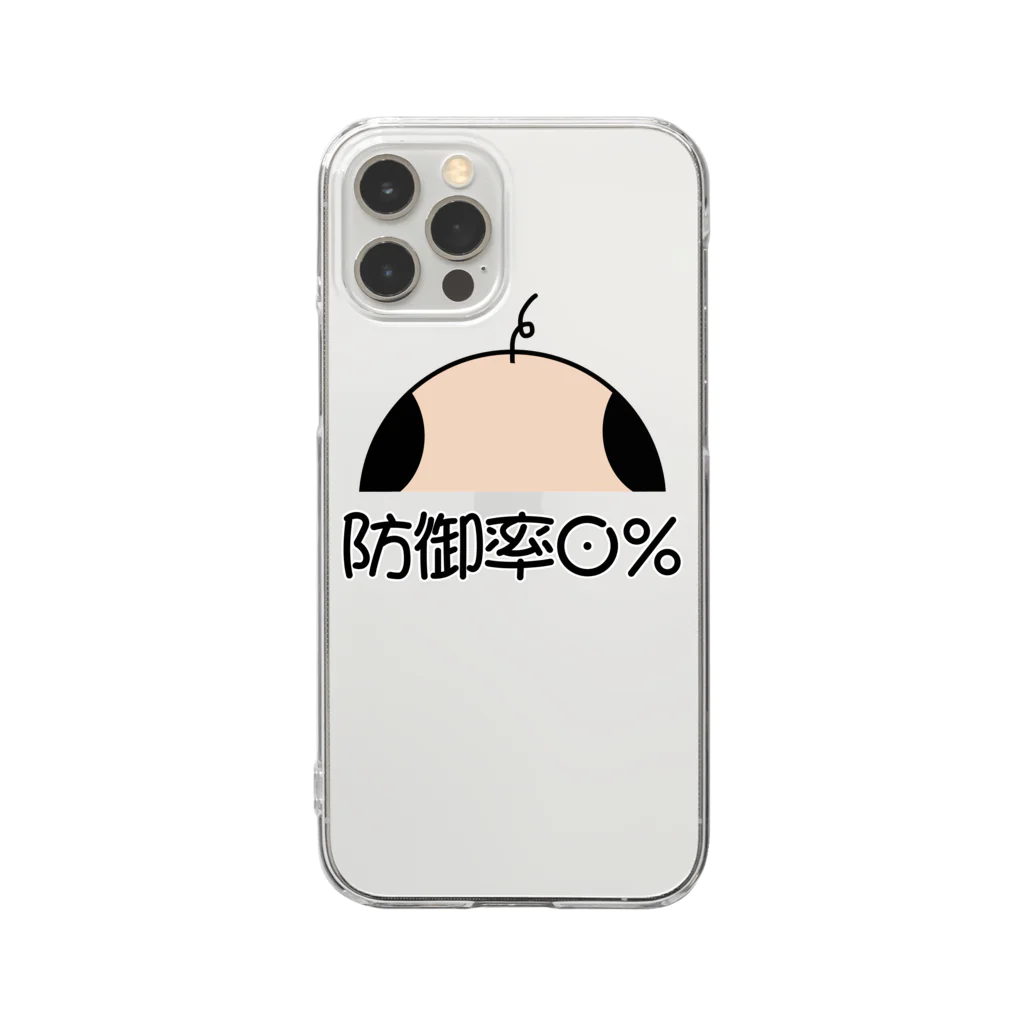 ウチのMEIGENやさんの防御率０% Clear Smartphone Case