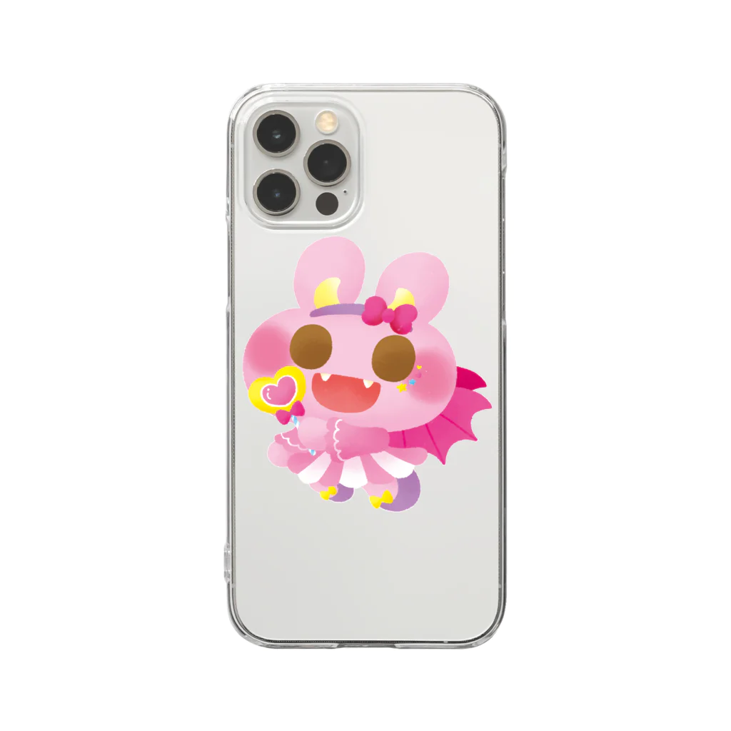 ミキのハロウィンうさぎ Clear Smartphone Case