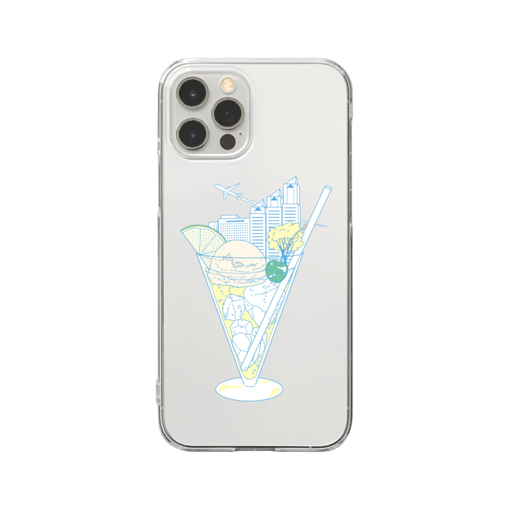 Misako AonoのShinjuku☆SODA Clear Smartphone Case