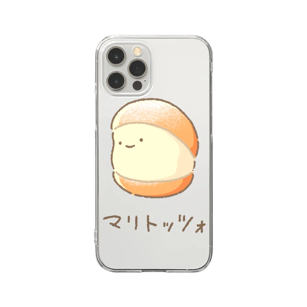 ぞるぞんごーらのマリトッツォかわいー Clear Smartphone Case