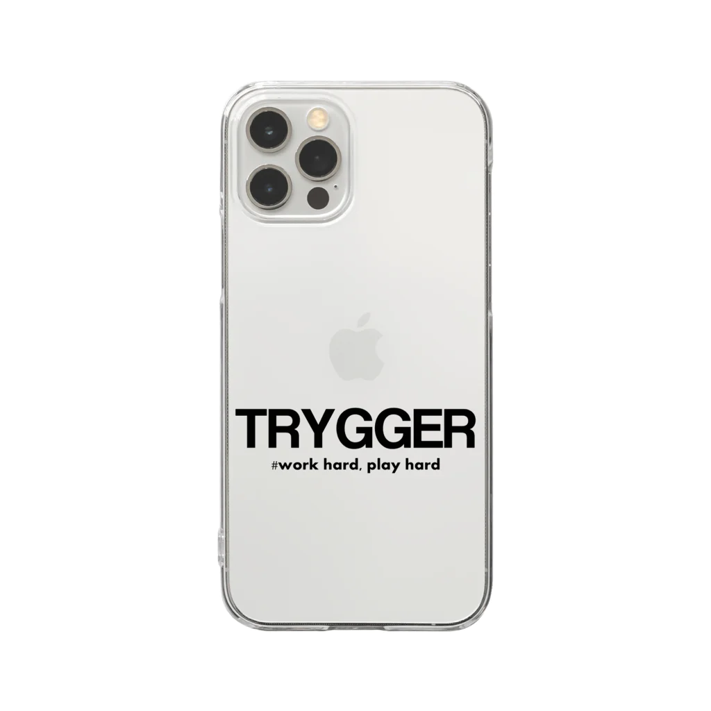 TRYGGER / トリガーのTRYGGER クリアスマホケース