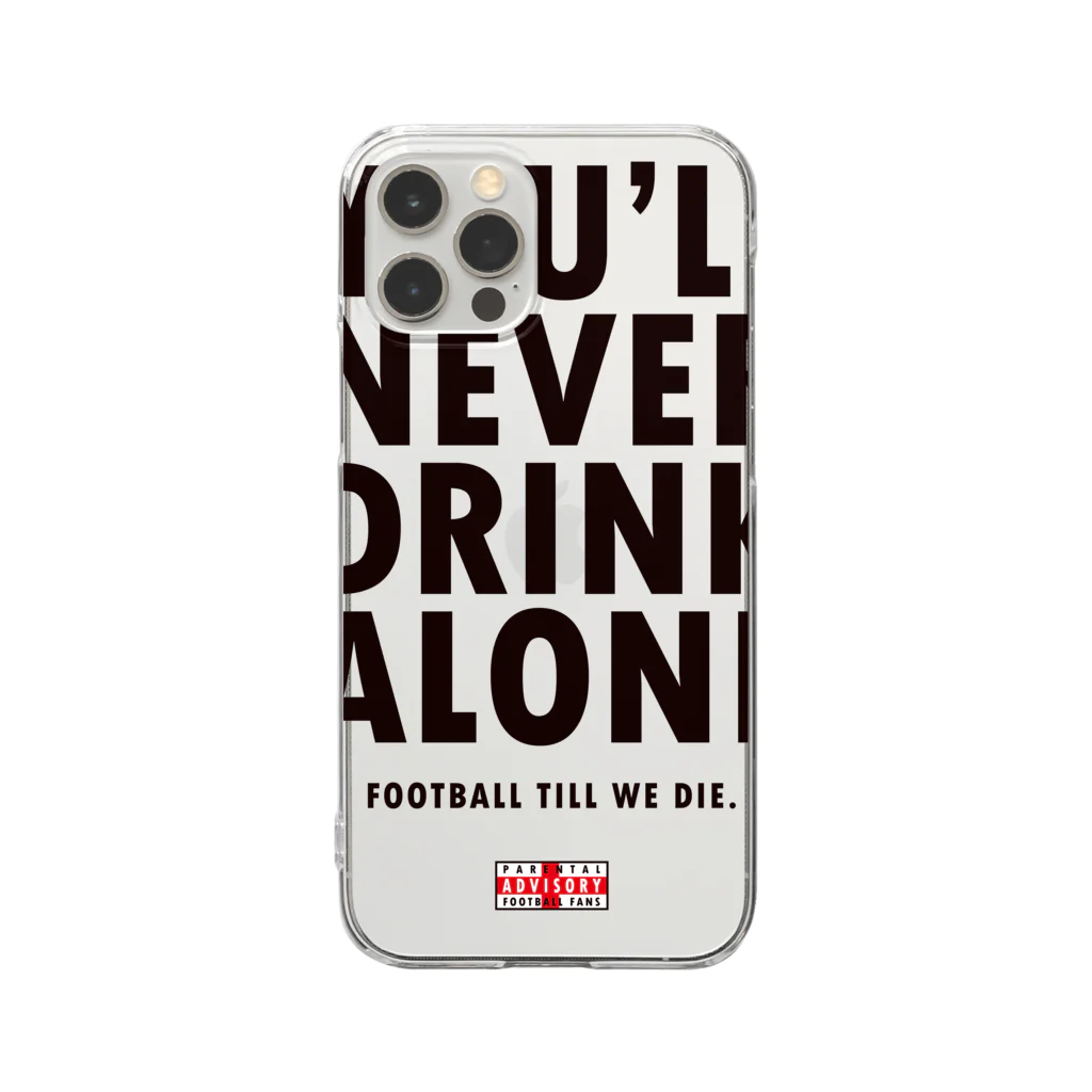 フットボールファンズのYNDA2021_WHT Clear Smartphone Case