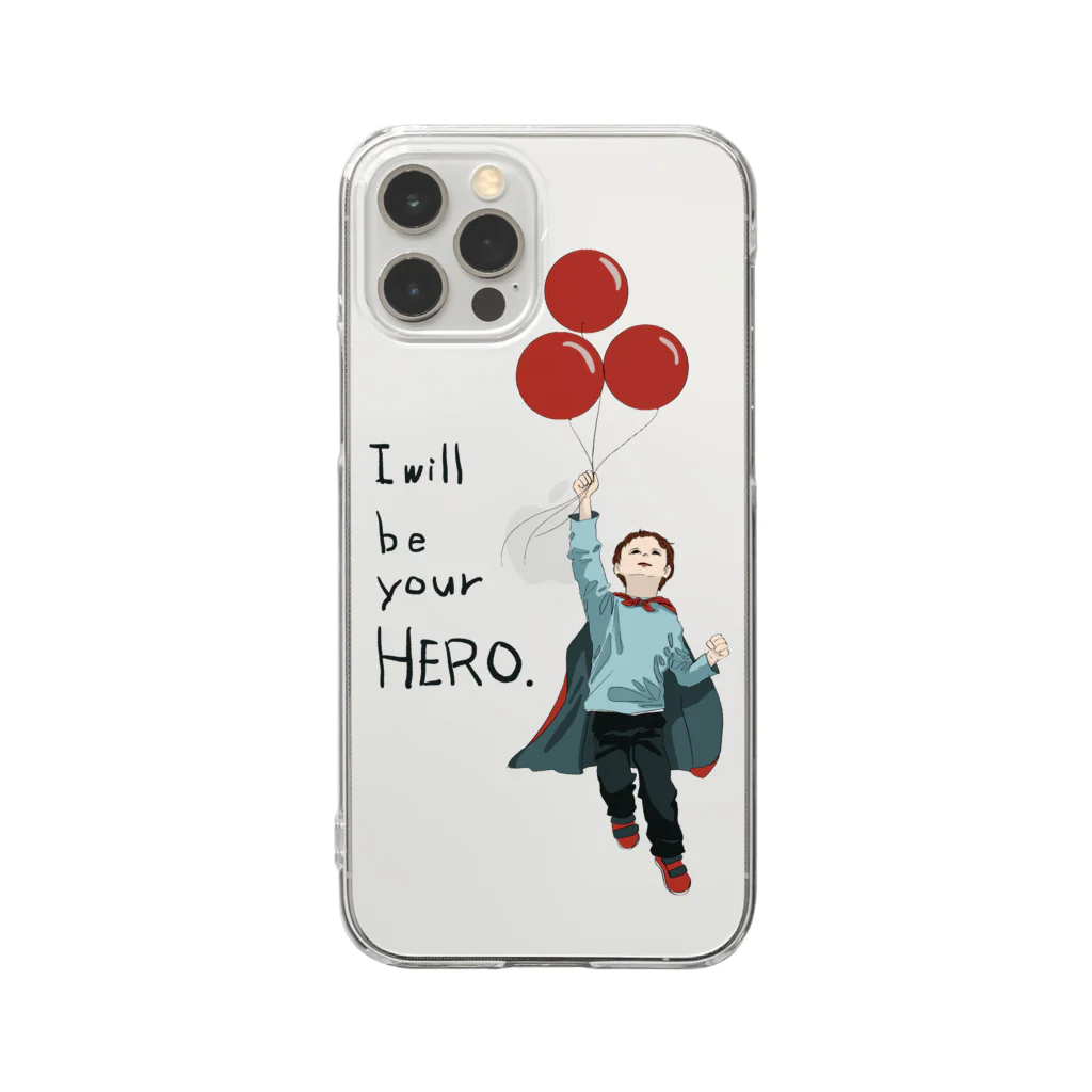 CHIBのhero スマホケース Clear Smartphone Case