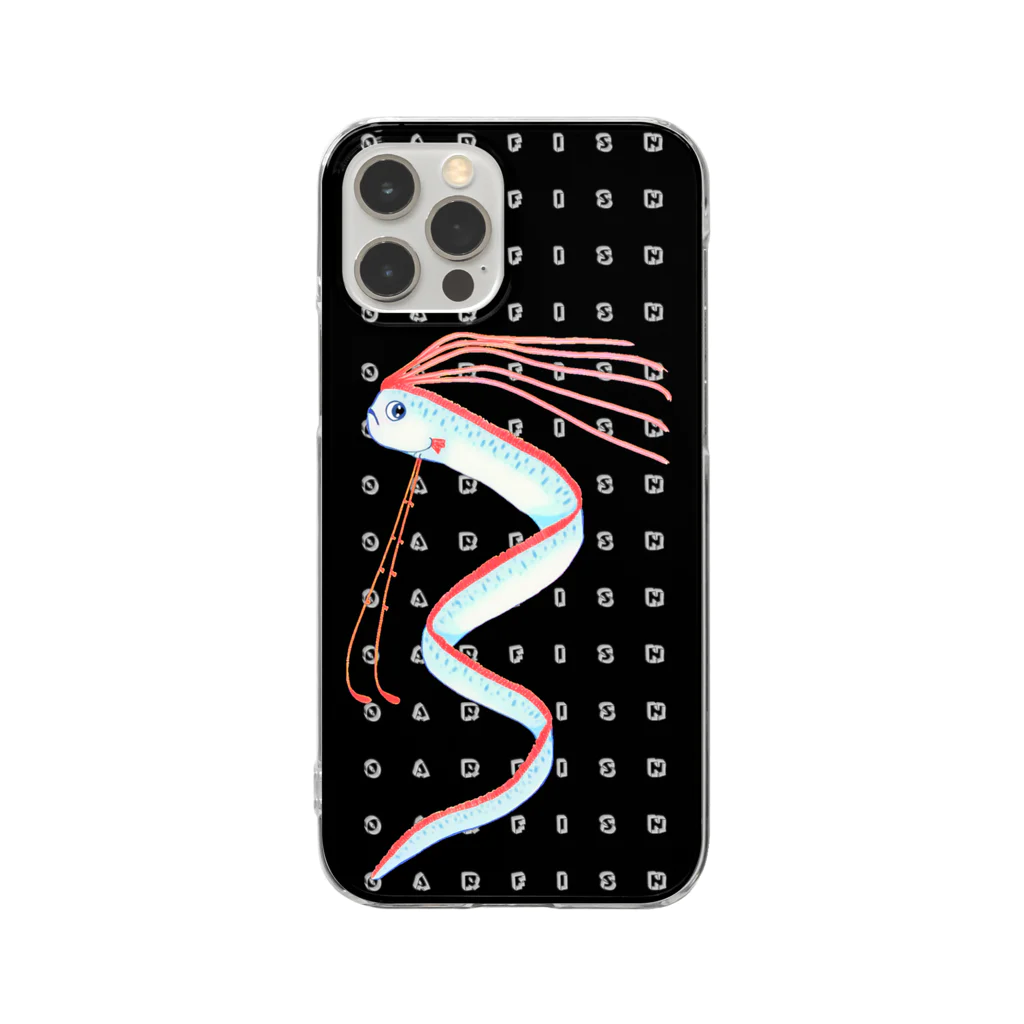 LalaHangeulのoarfish(リュウグウノツカイ) Clear Smartphone Case