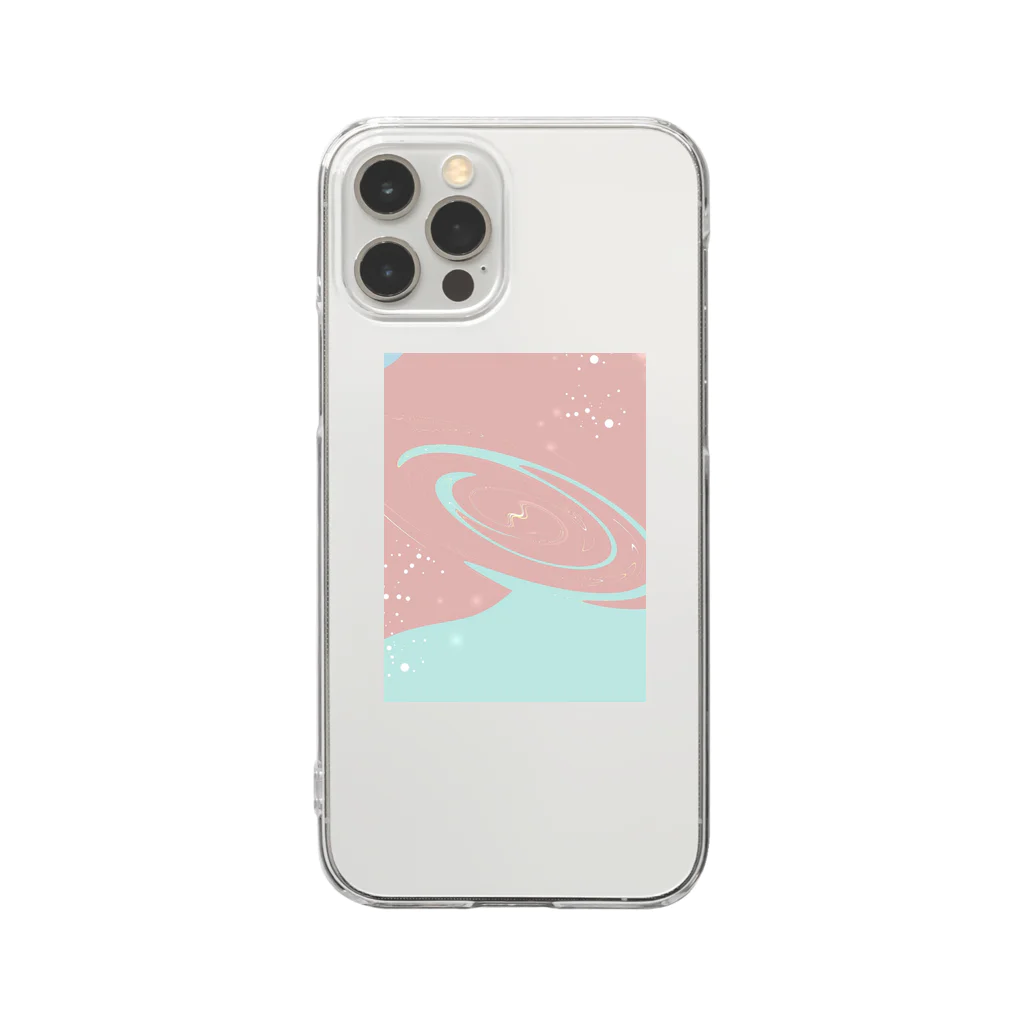 えまのmiss you Clear Smartphone Case