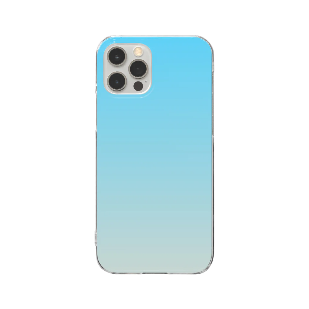 sky1212のみずいろ Clear Smartphone Case