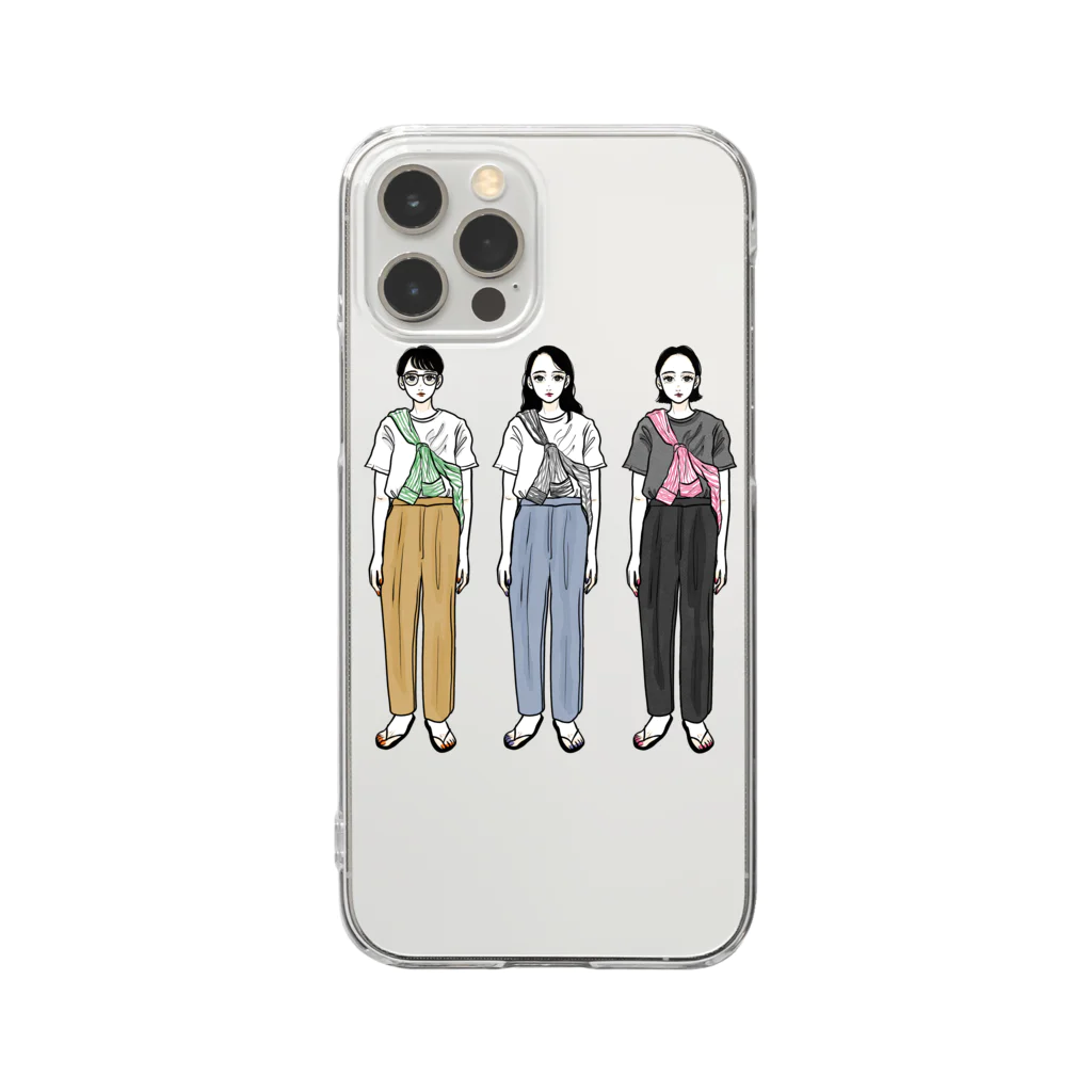  chihayuri、です。のGIRLS Clear Smartphone Case